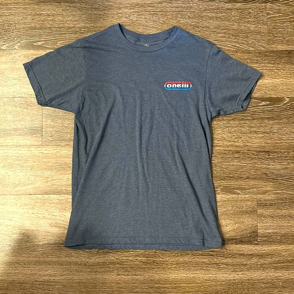 O’Neill Grey/Blue Tee, Size: M